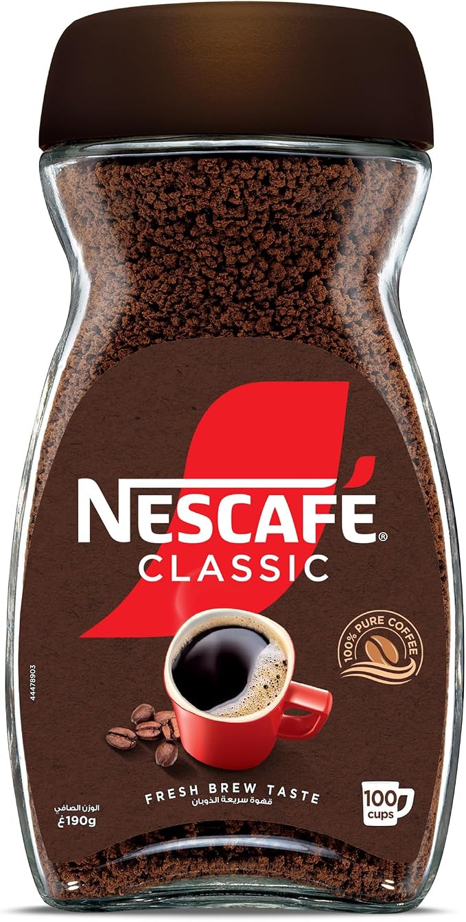 Nescafe Classic Instant Coffee Jar 190g